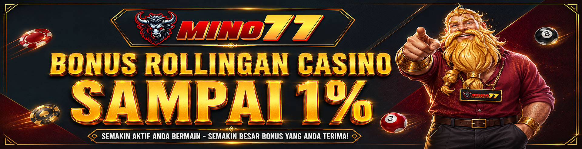 Bonus Casino 1%